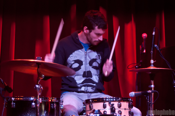 Andrew Cedermark at Brooklyn Bowl, October 22, 2010. Photo by Chris Barth.