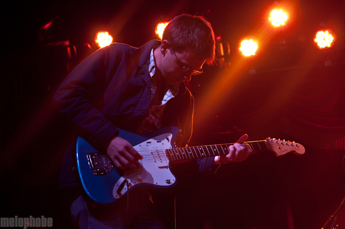 Andrew Cedermark at Brooklyn Bowl, October 22, 2010. Photo by Chris Barth.