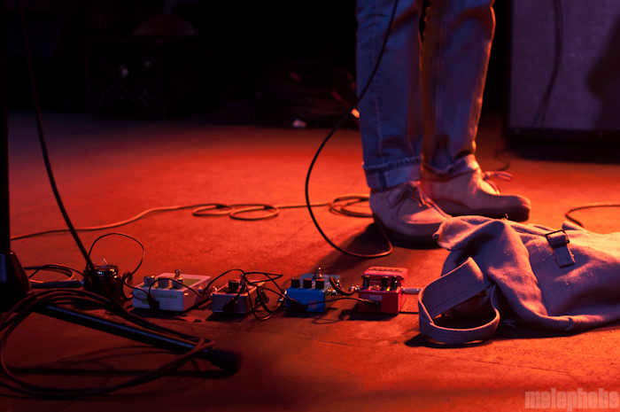 Andrew Cedermark at Brooklyn Bowl, October 22, 2010. Photo by Chris Barth.