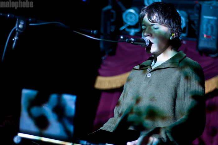 Candy Claws at Brooklyn Bowl, October 22, 2010. Photo by Chris Barth.