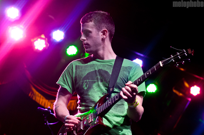 Cloud Nothings at Brooklyn Bowl, October 22, 2010. Photo by Chris Barth.