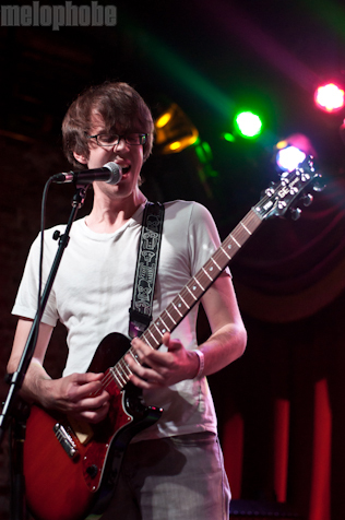 Cloud Nothings at Brooklyn Bowl, October 22, 2010. Photo by Chris Barth.