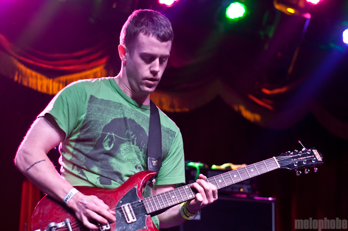 Cloud Nothings at Brooklyn Bowl, October 22, 2010. Photo by Chris Barth.
