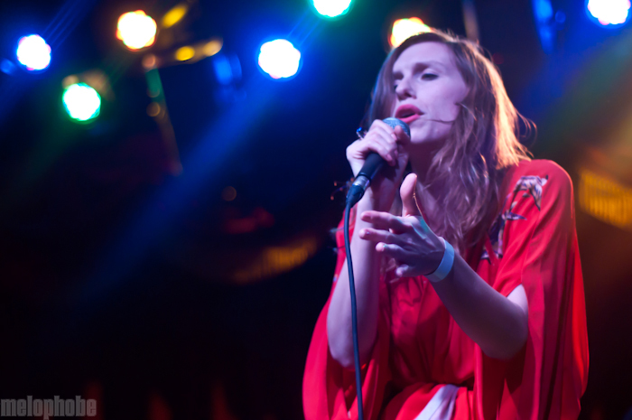 Glasser at Brooklyn Bowl, October 22, 2010. Photo by Chris Barth.