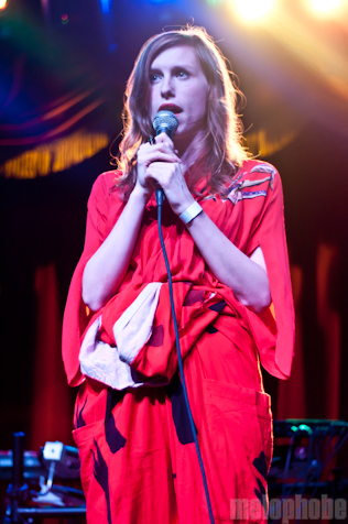 Glasser at Brooklyn Bowl, October 22, 2010. Photo by Chris Barth.