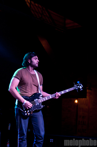 Marnie Stern at Brooklyn Bowl, October 22, 2010. Photo by Chris Barth.
