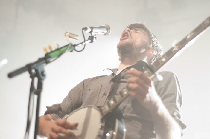 Mumford & Sons at Crystal Ballroom, October 22, 2010. Photo by Colin McLaughlin.