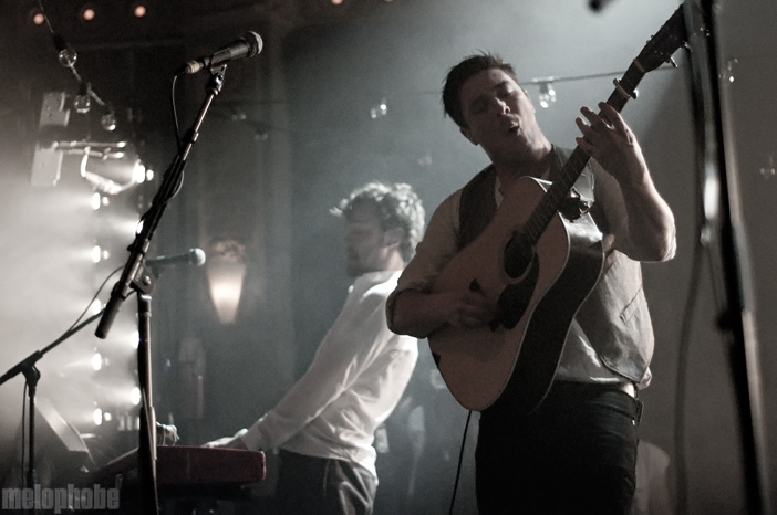 Mumford & Sons at Crystal Ballroom, October 22, 2010. Photo by Colin McLaughlin.