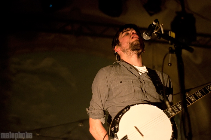 Mumford & Sons at Crystal Ballroom, October 22, 2010. Photo by Colin McLaughlin.