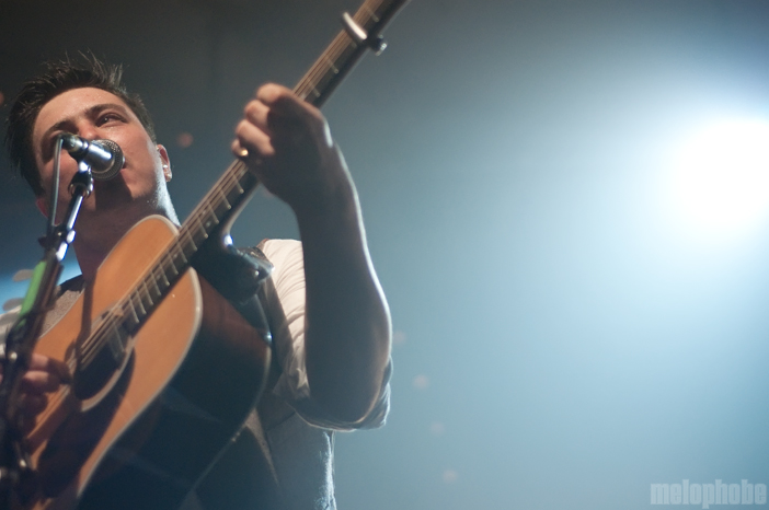 Mumford & Sons at Crystal Ballroom, October 22, 2010. Photo by Colin McLaughlin.
