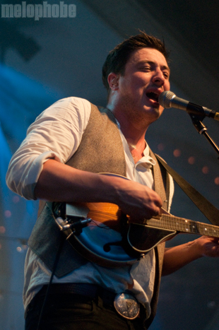 Mumford & Sons at Crystal Ballroom, October 22, 2010. Photo by Colin McLaughlin.