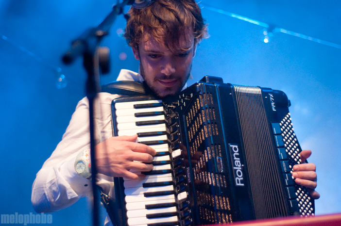 Mumford & Sons at Crystal Ballroom, October 22, 2010. Photo by Colin McLaughlin.