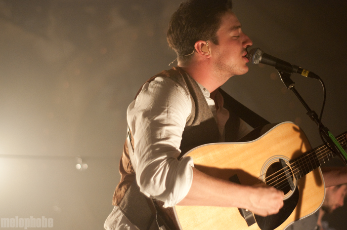Mumford & Sons at Crystal Ballroom, October 22, 2010. Photo by Colin McLaughlin.