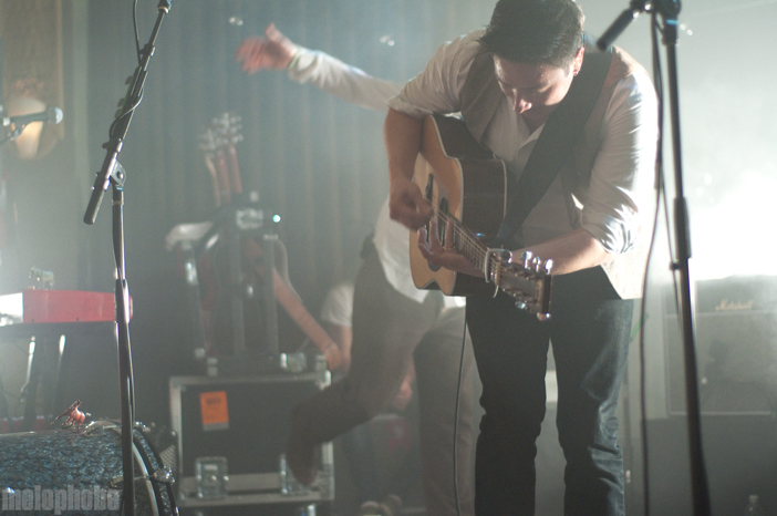 Mumford & Sons at Crystal Ballroom, October 22, 2010. Photo by Colin McLaughlin.