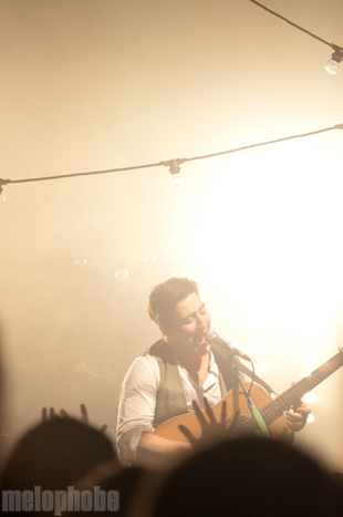 Mumford & Sons at Crystal Ballroom, October 22, 2010. Photo by Colin McLaughlin.