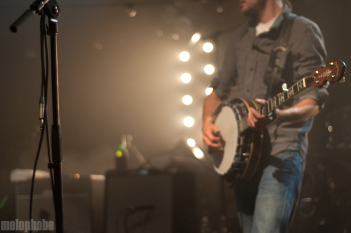 Mumford & Sons at Crystal Ballroom, October 22, 2010. Photo by Colin McLaughlin.