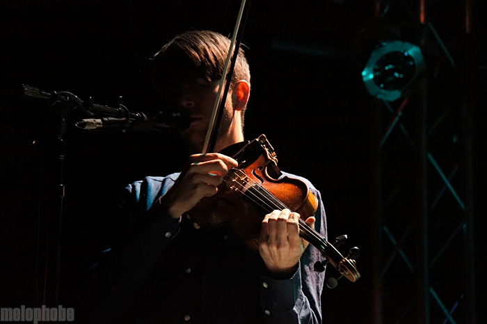 Owen Pallett at The Echoplex, October 22, 2010. Photo by Joel Danto.