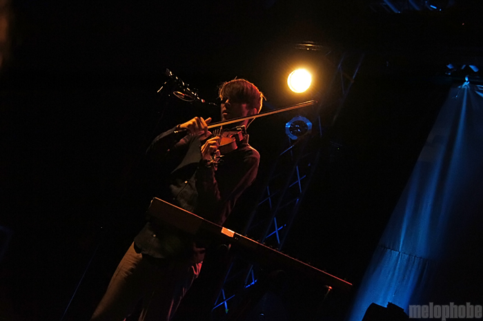 Owen Pallett at The Echoplex, October 22, 2010. Photo by Joel Danto.
