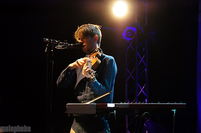 Owen Pallett at The Echoplex, October 22, 2010. Photo by Joel Danto.