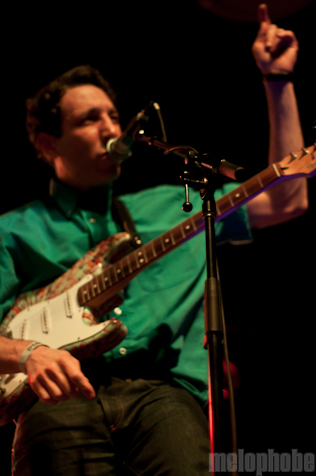 Tanlines at Brooklyn Bowl, October 22, 2010. Photo by Chris Barth.