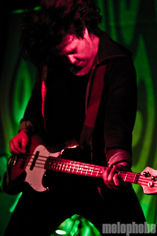 Born Ruffians at Doug Fir Lounge, October 23, 2010. Photo by Troy Dunham.