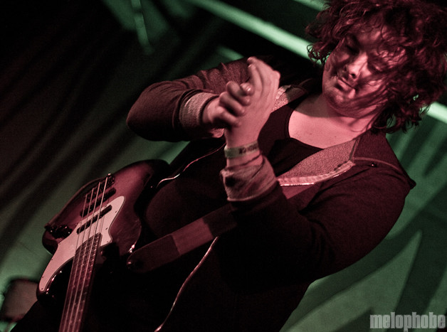 Born Ruffians at Doug Fir Lounge, October 23, 2010. Photo by Troy Dunham.