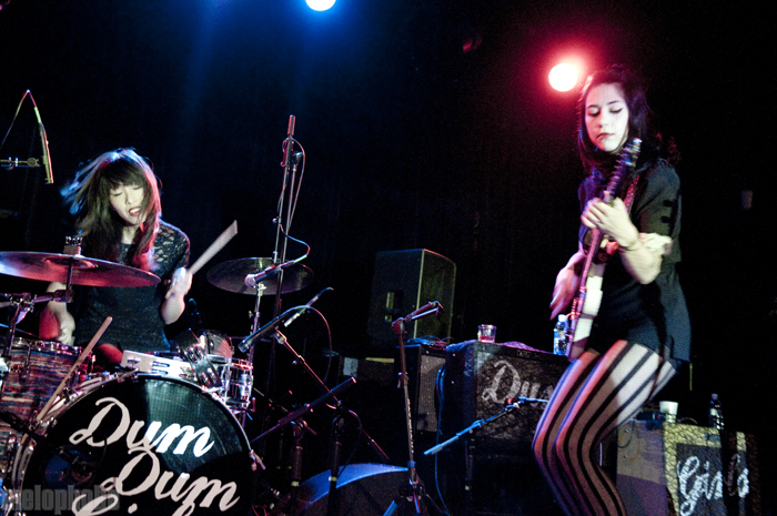 Dum Dum Girls at Wonder Ballroom, October 24, 2010. Photo by Ro Tam.