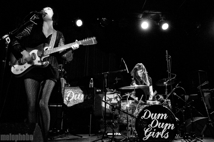 Dum Dum Girls at Wonder Ballroom, October 24, 2010. Photo by Ro Tam.