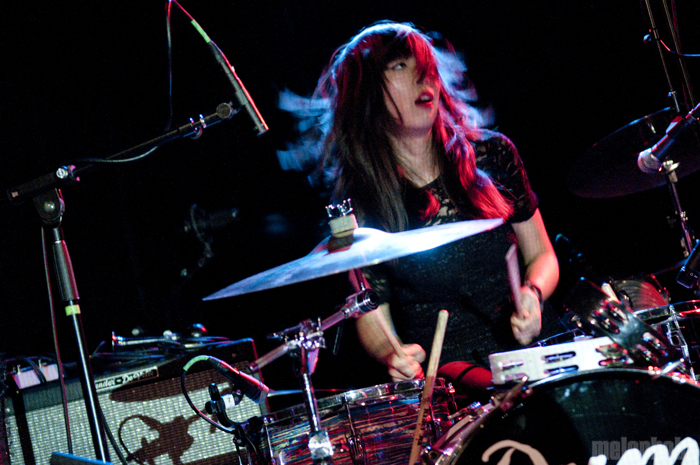 Dum Dum Girls at Wonder Ballroom, October 24, 2010. Photo by Ro Tam.