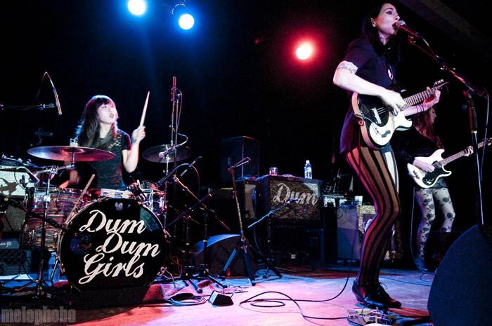 Dum Dum Girls at Wonder Ballroom, October 24, 2010. Photo by Ro Tam.