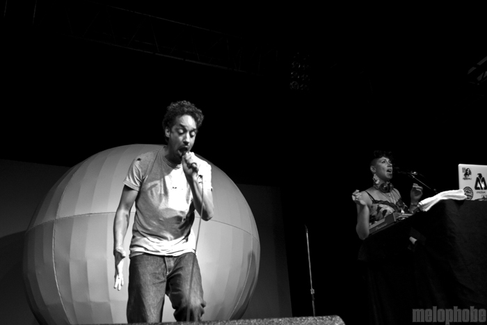 Pigeon John at Roseland Theater, October 27, 2010. Photo by Lymay Iwasaki.