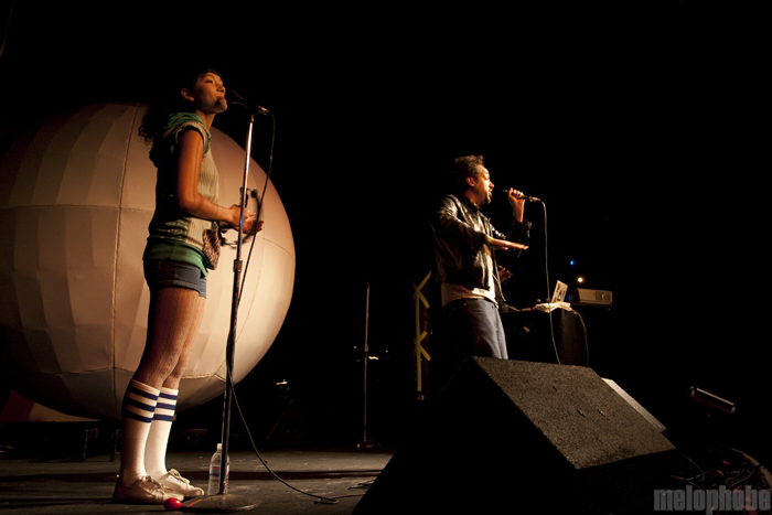 Pigeon John at Roseland Theater, October 27, 2010. Photo by Lymay Iwasaki.