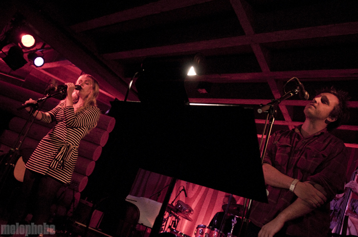Isobel Campbell & Mark Lanegan at Doug Fir Lounge, October 27, 2010. Photo by Ro Tam.