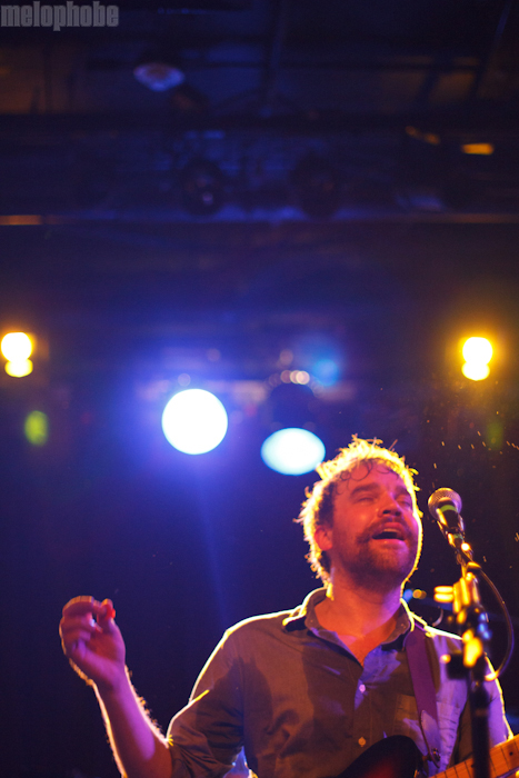 Frightened Rabbit at Paradise Rock Club, October 29, 2010. Photo by Michael Zonenashvili.