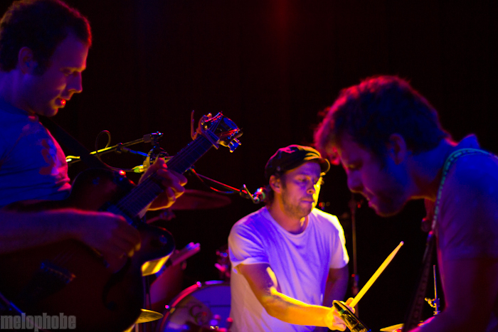 Plants and Animals at Paradise Rock Club, October 29, 2010. Photo by Michael Zonenashvili.