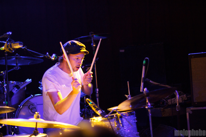 Plants and Animals at Paradise Rock Club, October 29, 2010. Photo by Michael Zonenashvili.