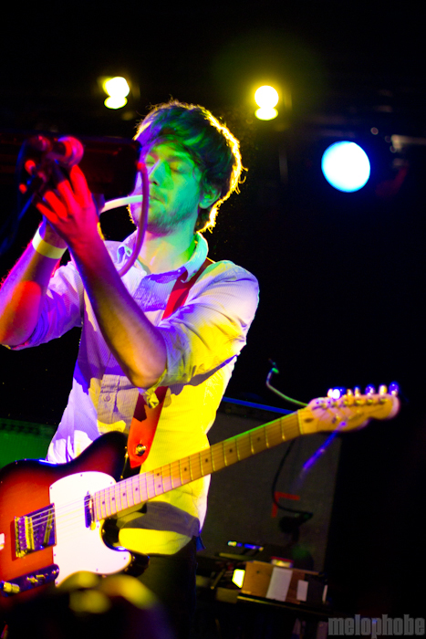Phantom Band at Paradise Rock Club, October 29, 2010. Photo by Michael Zonenashvili.