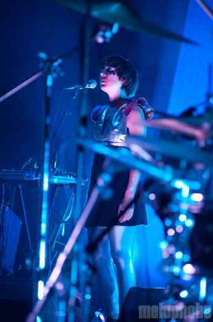 Sufjan Stevens at Arlene Schnitzer Concert Hall, October 29, 2010. Photo by Colin McLaughlin.