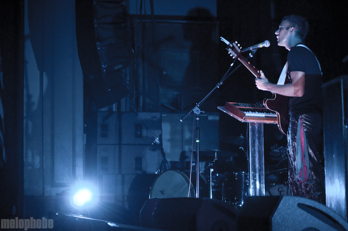 Sufjan Stevens at Arlene Schnitzer Concert Hall, October 29, 2010. Photo by Colin McLaughlin.