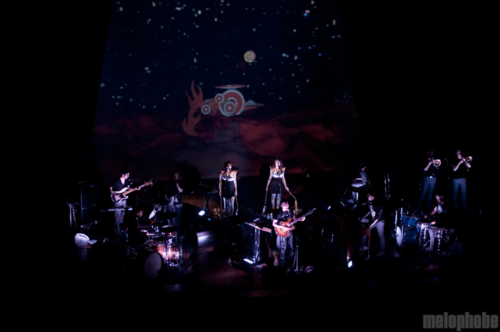Sufjan Stevens at Arlene Schnitzer Concert Hall, October 29, 2010. Photo by Colin McLaughlin.