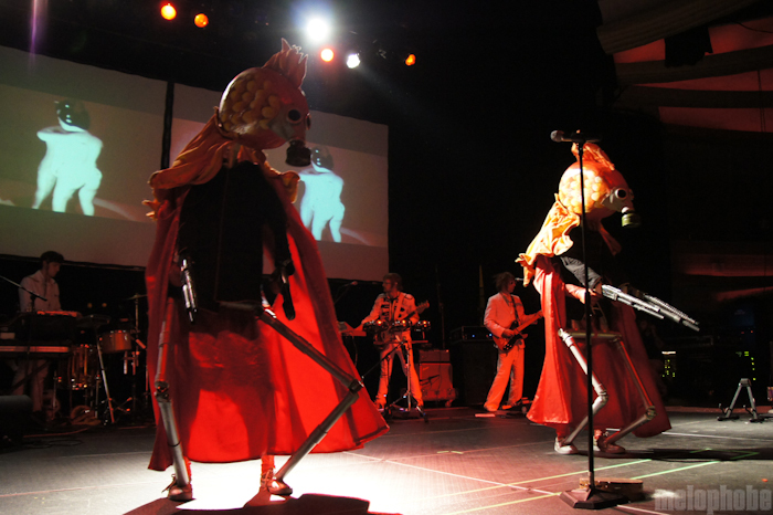 of Montreal at Hollywood Palladium, October 30, 2010. Photo by Joel Danto.