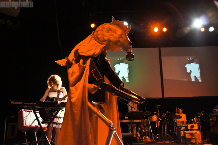 of Montreal at Hollywood Palladium, October 30, 2010. Photo by Joel Danto.