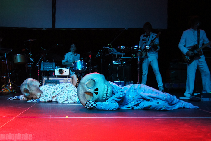 of Montreal at Hollywood Palladium, October 30, 2010. Photo by Joel Danto.