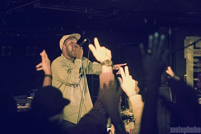 Shad at Middle East Downstairs, October 31, 2010. Photo by Beth Freeman Doreian.