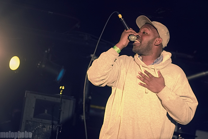 Shad at Middle East Downstairs, October 31, 2010. Photo by Beth Freeman Doreian.
