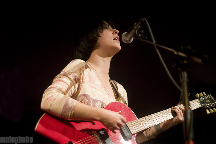 Sharon Van Etten at Royale, November 2, 2010. Photo by Beth Freeman Doreian.