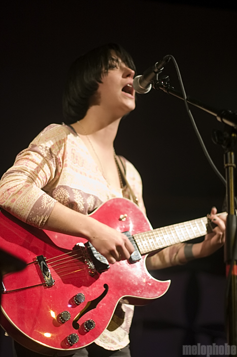 Sharon Van Etten at Royale, November 2, 2010. Photo by Beth Freeman Doreian.