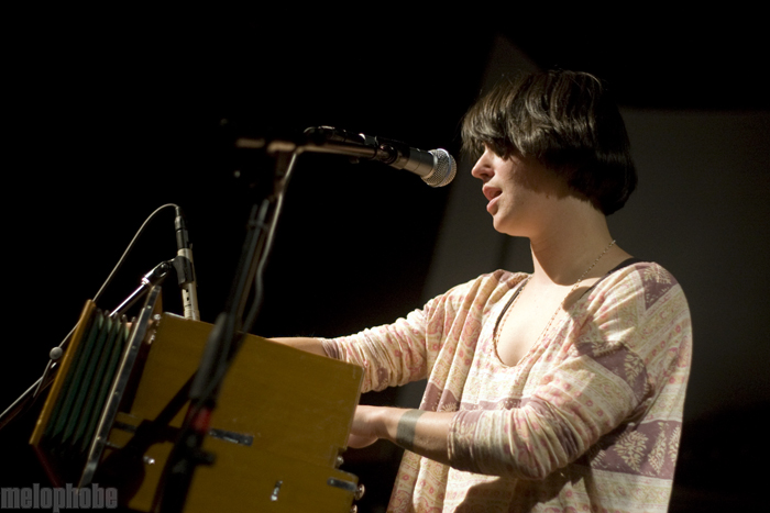 Sharon Van Etten at Royale, November 2, 2010. Photo by Beth Freeman Doreian.