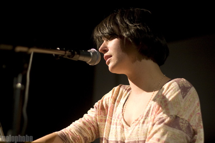 Sharon Van Etten at Royale, November 2, 2010. Photo by Beth Freeman Doreian.