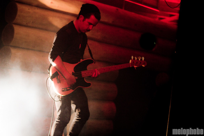 Bear in Heaven at Doug Fir Lounge, November 3, 2010. Photo by Troy Dunham.